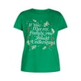 thumbnail image 5 of Christmas Women’s Graphic Tee with Short Sleeves, Sizes XXS-XXL, 5 of 5