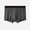 02 Black, variant on Weiqiqre Mens Underwear Boxer Briefs Breathable Ice Silk Men's Boxer Briefs Underwear Trunk Stretch