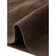 thumbnail image 5 of Agnes Orinda Women's Plus Size Short Jacket Lapel Button Down Long Sleeve Fall Casual Corduroy Jackets with Pockets 3X Dark Brown, 5 of 6
