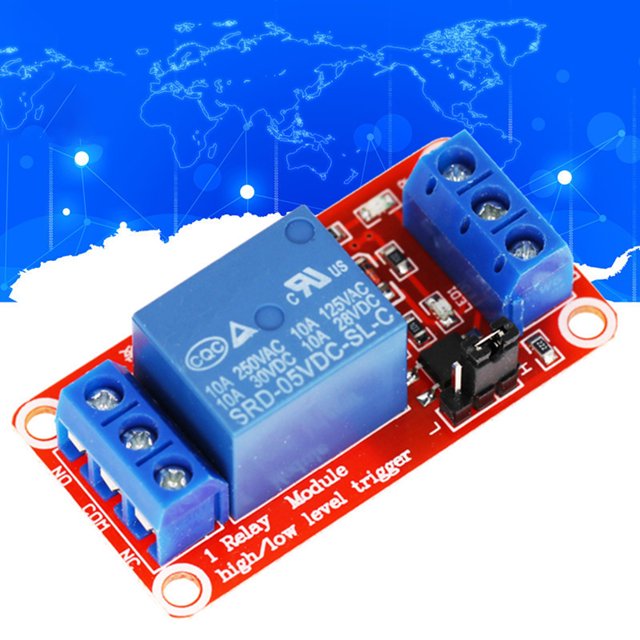 Módulo De Relé Módulo de interruptor de relé de 1/2/4/8 canales con optoacoplador 5V 12V 24V (1 canal 24V)