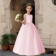 thumbnail image 3 of Robe de Fête de Noël pour Filles Sans Manches à Col Rond en Maille Robe Décontractée pour Filles 1 Pce, 3 of 6