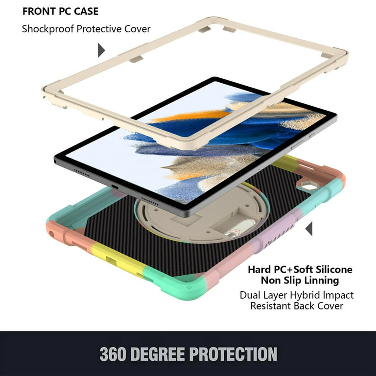 Liquid Silicone Protective Case Cover For iPad Pro 12.9 11 Air 5/4 10th 9th  8th