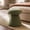 Green, variant on Spruce & Spring Swivel Upholstered Chenille Ottoman Footstool, Accent Stool for Living Room, Bedroom & Vanity, Green, 17x16x16in
