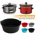 thumbnail image 2 of Reheyre Reusable Silicone Slow Cooker Liner - Safe Cooking Solutions - Food-Grade - Non-Stick Surface - Pot Accessory, 2 of 8