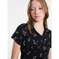 thumbnail image 4 of Weekend Academy Girls Button-Front Dress with Short Sleeves, Sizes 4-18, 4 of 5