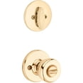 thumbnail image 2 of 690 Tylo Keyed Entry Knob and Single Cylinder Deadbolt Combo Pack in Polished Brass, 2 of 2