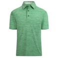 thumbnail image 3 of Demotime Men's Golf Polo Shirts Short Sleeve Light Green M Performance Shirt Moisture Wicking Dry Fit Golf Shirts for Men, 3 of 7