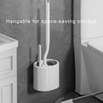 thumbnail image 5 of 2-in-1 Toilet Bowl Brush Set With Stiff And Slit Brush,Multi-Angle Cleaning Heads For Complete Toilet Hygiene,Ventilated Base Prevents Water Leakage For Bathrooms,Sinks And Bathtubs-Free Size, 5 of 8