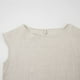 thumbnail image 4 of Blusa holgada informal de lino para mujer, Tops básicos de manga larga, 100%, 4 of 4