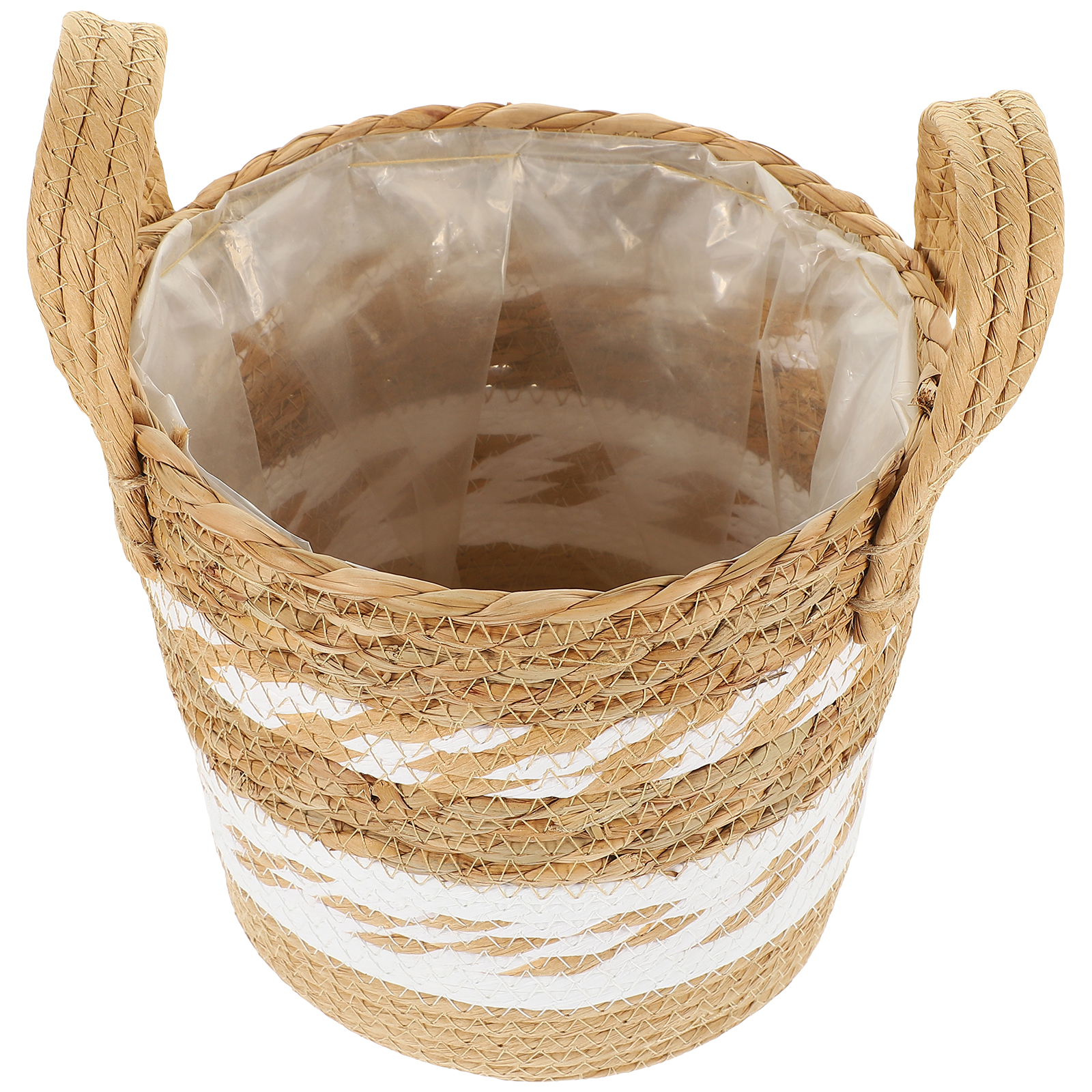 Seagrass Basket Planter Flower Pot Storage Basket Plant Container Hand