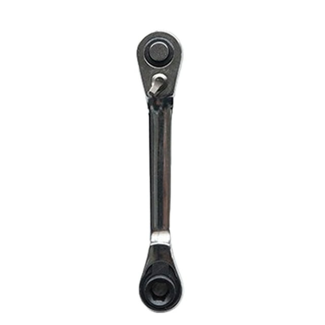 Lve de trinquete automática de liberación rápida y 72 de pulgada, juego de trinquete de doble cabeza con mango rgo, herramienta de Baoblaze Llave de tubo de trinquete