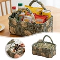 thumbnail image 2 of XINGAG Boho Storage Basket, Fabric Storage Organizer with Handles, Decorative Storage Bin, Collapsible Organizer for Toys, Clothes and Books, Decorative Basket for Nursery, Bedroom and Closet, 2 of 5
