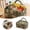 typeD, variant on Small Storage Basket Organizer, Mini Fabric Floral Storage Baskets with Handle, Quilted Portable Collapsible Storage