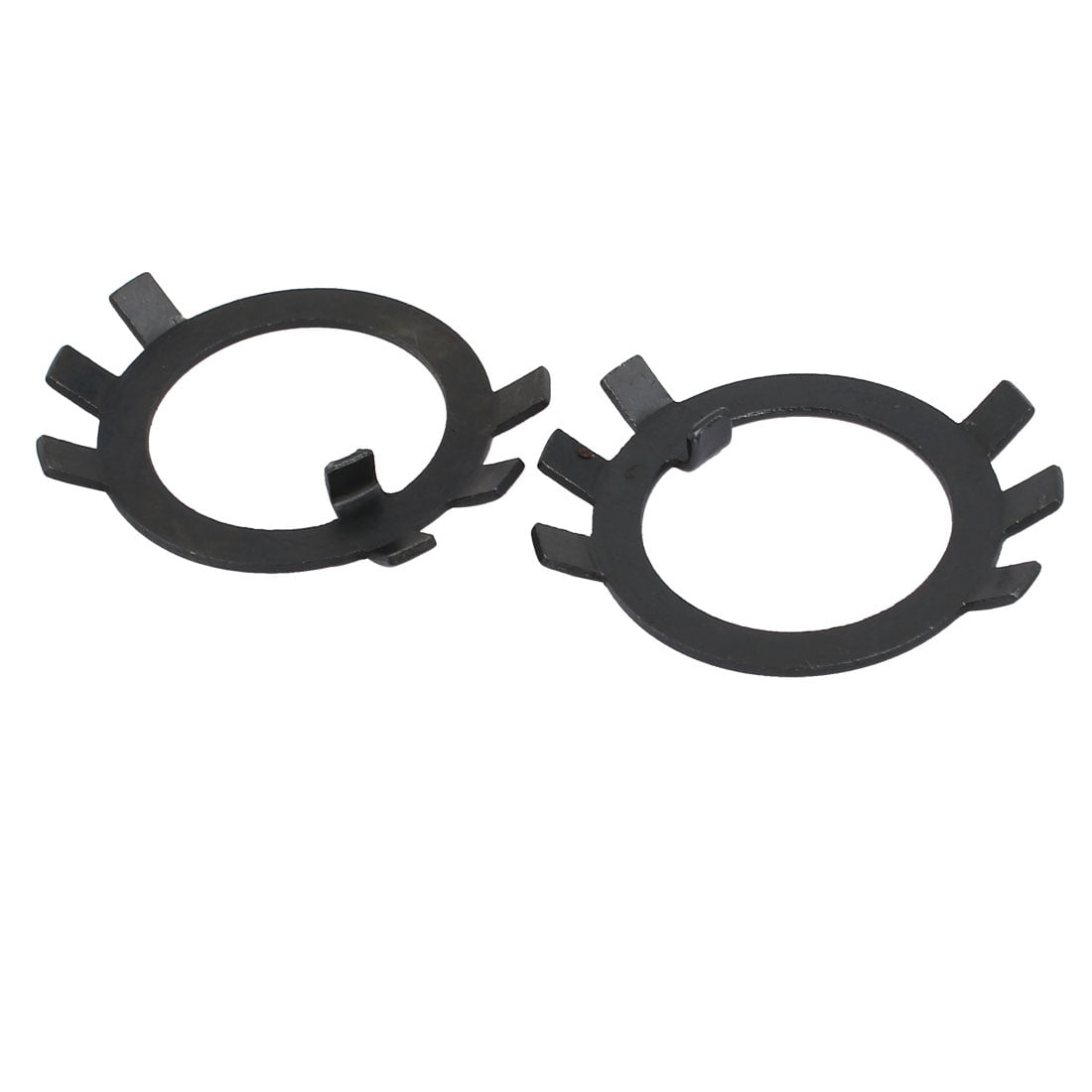 50pcs M30 Carbon Steel External Locking Tab Spindle Washer for Round