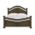 thumbnail image 6 of Magnussen Home Durango Willadeene Brown California King Panel Bed, 6 of 6