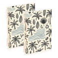 thumbnail image 6 of Retro Coconut Tree Spiral Journal Notebook College Ruled Notebook 8.3" x 5.7" A5 Lined Thick Paper Page, 6 of 6