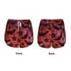 thumbnail image 3 of Balery Bats And Spiders Pantalones cortos deportivos para mujer con forro y dos bolsillos, elásticos, para entrenamiento, gimnasio, yoga-X-Large, 3 of 7