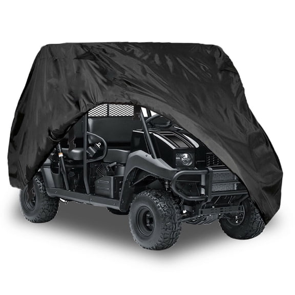 Vehicle Cover, ATV Dust Rain Covers Water Sun Resistant Fits for Kawasaki Mule 4000 4010 Trans KAF620 KAF950 128.5 x 58.5 x 78.1 Inch