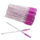thumbnail image 1 of 100 varitas de rímel desechables, cepillos para pestañas, herramienta de maquillaje para injerto de pestañas Fucsia, 1 of 4