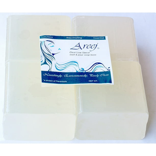 Areej 1 Lb Low Sweat Clear Melt And Pour Soap Base Walmart Com Areej 1 Lb Low Sweat Clear Melt And Pour Soap Base Walmart Com