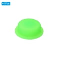 thumbnail image 3 of Uxcell 0.63" LED Flashlight Switch Cap, 4 Pcs Silicone Soft Boot Cap Cover, Luminous Green, 3 of 6