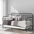 thumbnail image 6 of Benjara Well designed Twin Metal Daybed- Bronze, 6 of 6