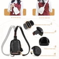 thumbnail image 5 of YOVIEE Ladies Chest Sling Bag Crossbody Bags for Women, Fanny Pack Purse Backpack Shoulder Bag Travel Anti Theft, 5 of 6
