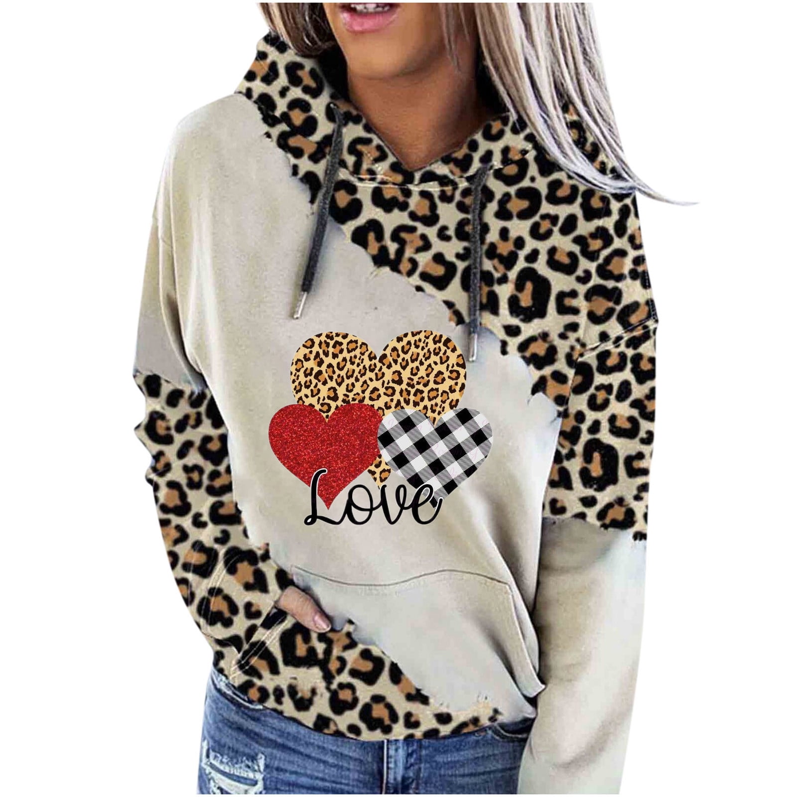 Plain Hoodie Long Sleeve Tops 