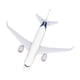 thumbnail image 5 of Modelo de avión de aleación altamente simulada, juguete modelo de avión para colección de decoración del hogar, 5 of 9