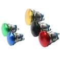 thumbnail image 2 of Chendee 16Mm Metal Push Button Switch 1No Momentary Self-Reset Mushroom Head Screw Feet,Red, 2 of 7