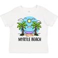 thumbnail image 3 of Inktastic Summer Vacation in Myrtle Beach Boys or Girls Toddler T-Shirt, 3 of 5