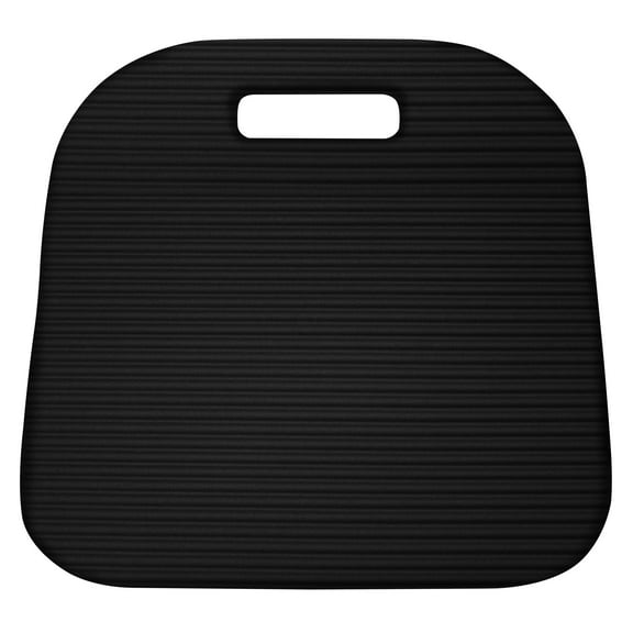 Ozark Trail Comfortable Soft Foam Stadium Seat Cushion, Multi-Purpose Seat Cushion, Black