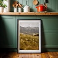 thumbnail image 6 of Truffula Trees - Photography Nature Wilderness Mountain Landscape Scenic Flowers Pastoral Black Framed Wall Art Print 24 x 36 inches, 6 of 8
