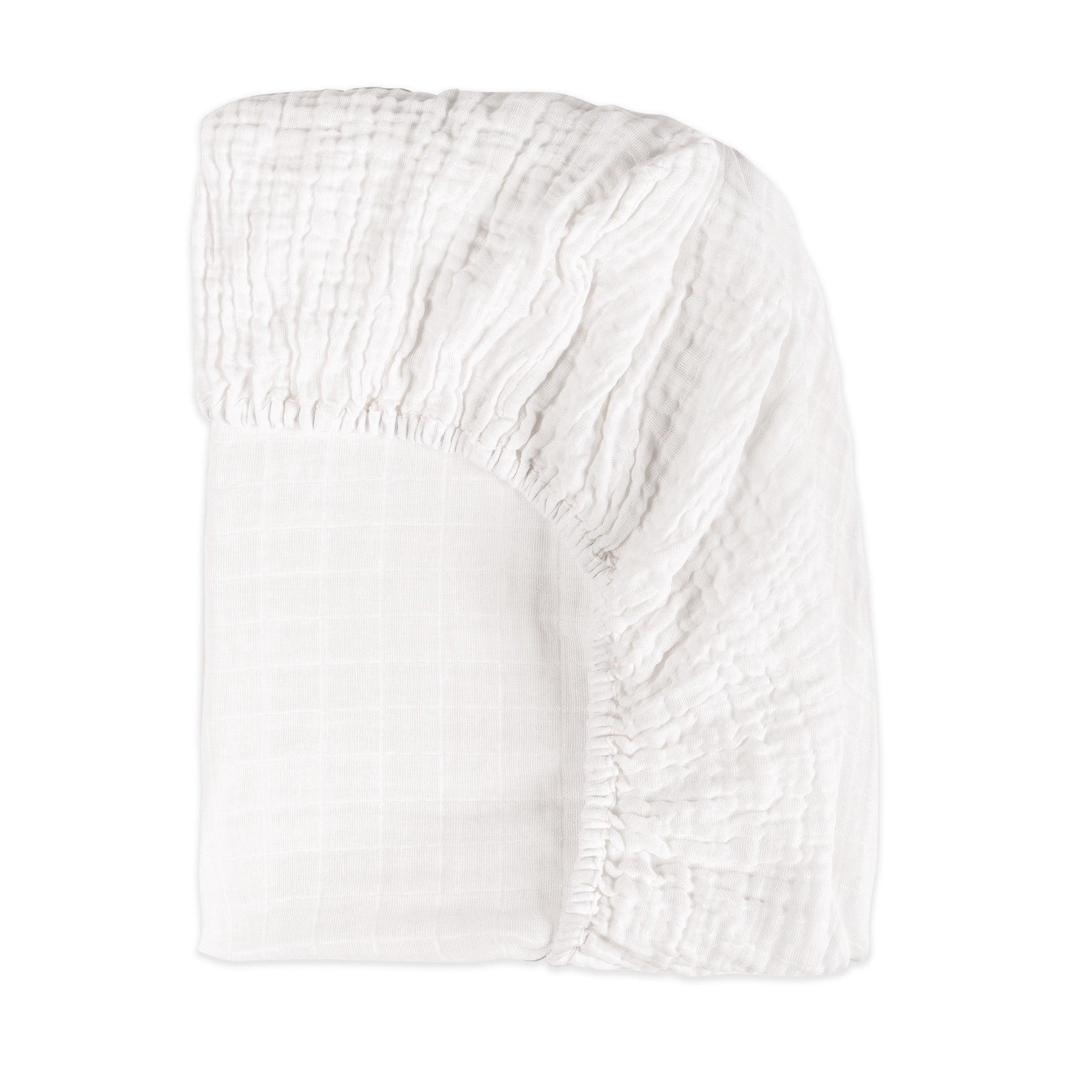 Babyletto All-Stages Midi Crib Sheet in GOTS Certified Organic Muslin Cotton