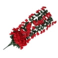 thumbnail image 4 of Billuyoard Vid de flores artificiales, decoración colgante montada en la pared, vid violeta Artificial, decoración para el hogar y el Hotel Plantas Artificiales rojo Billuyoard HA6541-01B, 4 of 6