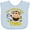 Blue, variant on Inktastic Little Monkey 2nd Birthday Boy Boys Baby Bib