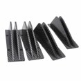 thumbnail image 1 of Rear 4PCS Car Rear Lower Spoiler Sporty Universal Rear Bumper Chassis Diffuser Lip Wing Splitter For 1 Series E90 E91, 1 of 8