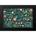 thumbnail image 2 of Penner, Janelle 14x11 Black Modern Framed Museum Art Print Titled - Seaside Botanical I Dark, 2 of 5