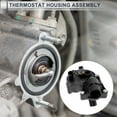 thumbnail image 2 of Unique Bargains Inner Car Thermostat for Ford Explorer 2001-2010 for Ranger 2001-2011 Durable Engine Coolant Thermostat Housing Assembly No.2L2Z8592BA Plastic 1 Pc, 2 of 6