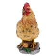 thumbnail image 2 of Conjunto de 1 pollos y figuras realistas y realistas para decoración al aire libre, jardín y hogar., 2 of 9