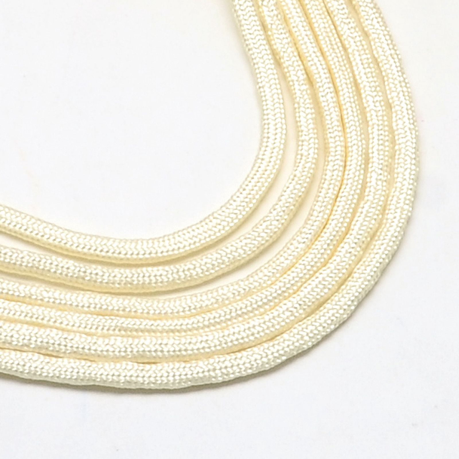 1bundle 7 Inner Cores Polyester & Spandex Cord Ropes Solid color for Rope Bracelets Making Old Lace 4~5mm about 109.36 yards(100m)/bundle 420~500g/bundle
