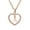 A, variant on Necklaces & Pendants Women's Fashion Heart Letter Necklace 26 Letters Love Clavicle Neck Chain A