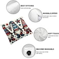 thumbnail image 6 of nygtbtfer Decorations s Hat Red White and Blue Cushion Covers for Home Sofa Couch Decor White, 6 of 7