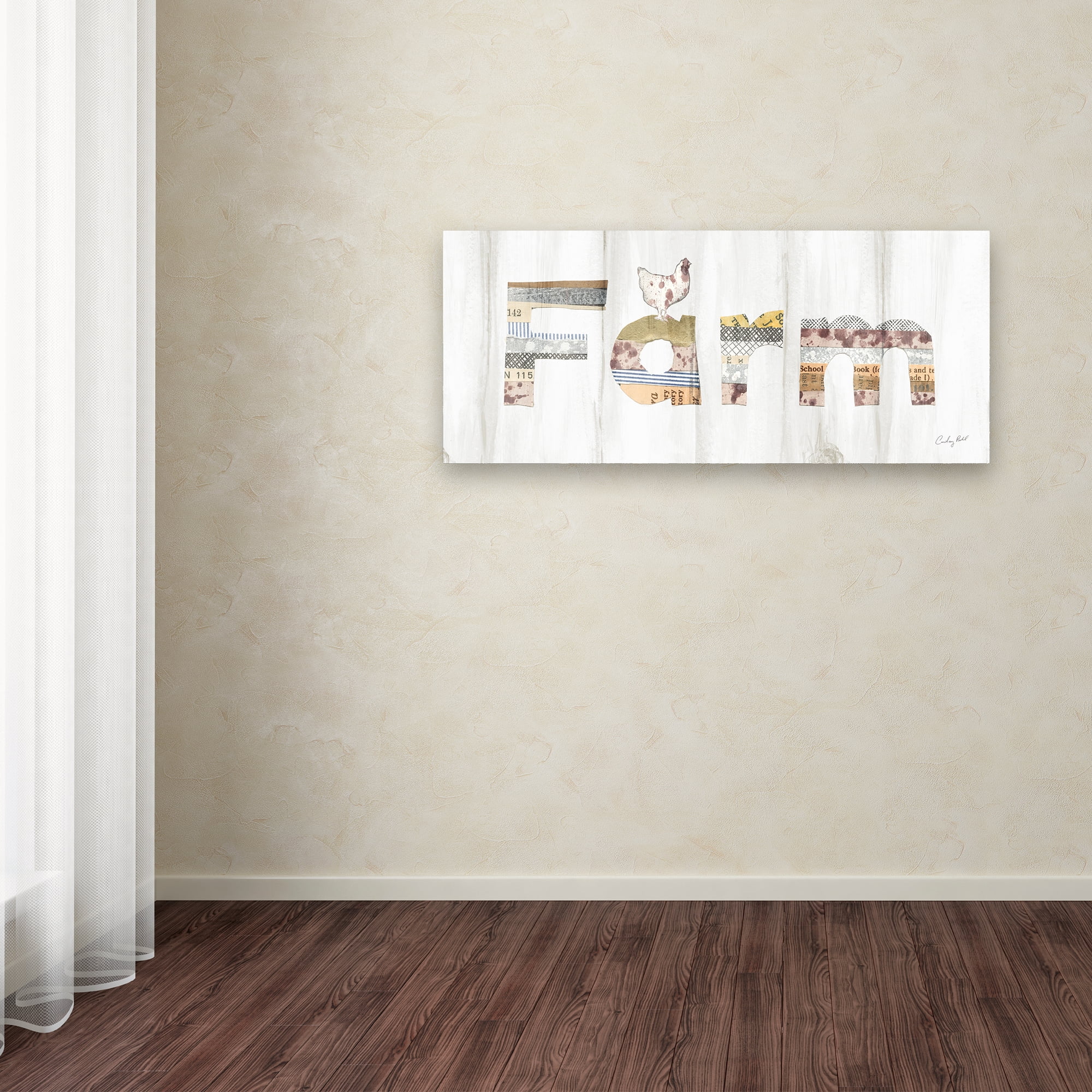 Trademark Fine Art 'Farm Family IV' Canvas Art by Courtney Prahl