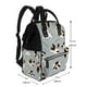 thumbnail image 2 of Fotbe Funny Beagle Active Dog Mochila Maternidad - Lona de Sarga Impermeable, Mochila de Pañales de Gran Capacidad con Múltiples Bolsillos y Correas Ajustables, 2 of 6