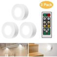thumbnail image 1 of LED Cabinet Lighting with Remote Control, Cabinet Lighting 3 Piece Cabinet Lighting - White WD.WDQZL Hogar, 1 of 1