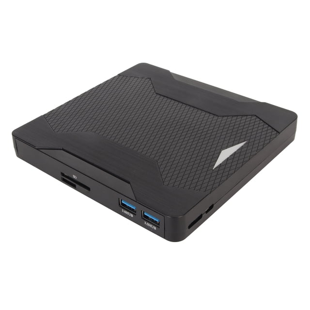 Unidad Externa De CD DVD, Plug And Play Fuerte Compatibilidad Grabadora Multifuncional De Bajo Ruido Reproductor USB3.0 Typc C Fácil De Usar Para Grabación De Archivos Para