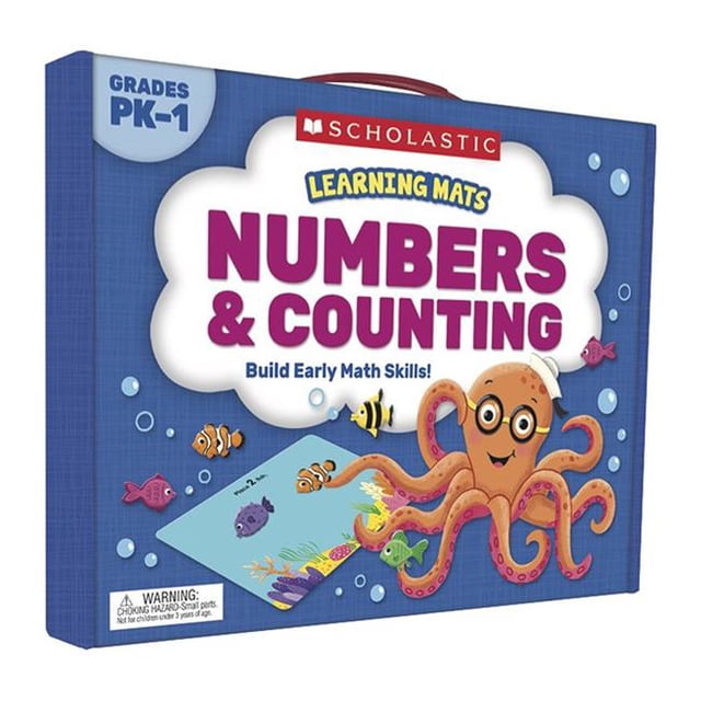 Scholastic Teaching Resources SC-823963 Numbers & Counting Learning Mats