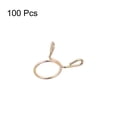 thumbnail image 3 of Fuel Line Hose Clips, 100 Pack 11.5mm 65Mn Steel Single Wire Tubing Spring Clamps, 3 of 5