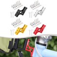 thumbnail image 4 of Yimiti Folding Bicycle Light Converter Front Pack Extension Bracket For Brompton,Gold, 4 of 8